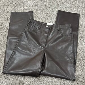 Wilfred Melina Dark Brown Straight Leg Jeans
